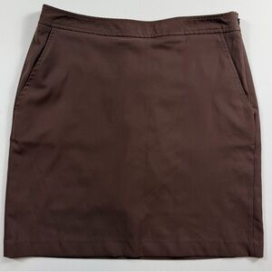 Fairway & Greene Brown Golf Skirt Size 6 | Resort Wear Country Club